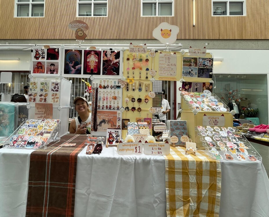 half table setup at ACGN Expo 2024, shared with my friend suntann! half table setup at ACGN Expo 2024, shared with my friend suntann!